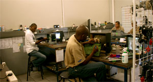 Repair workshop, Windhoek, Namibia